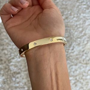 Sterling Forever – Classic Station CZ Bangle